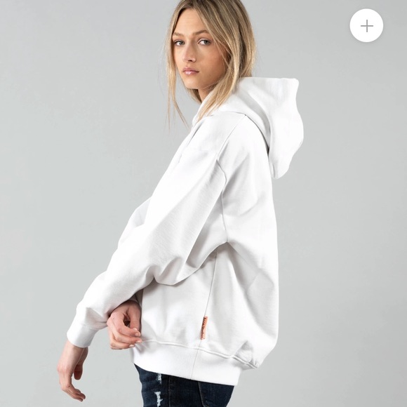 Acne Studios Tops - BNWT Acne Studios white hoodie. Size M